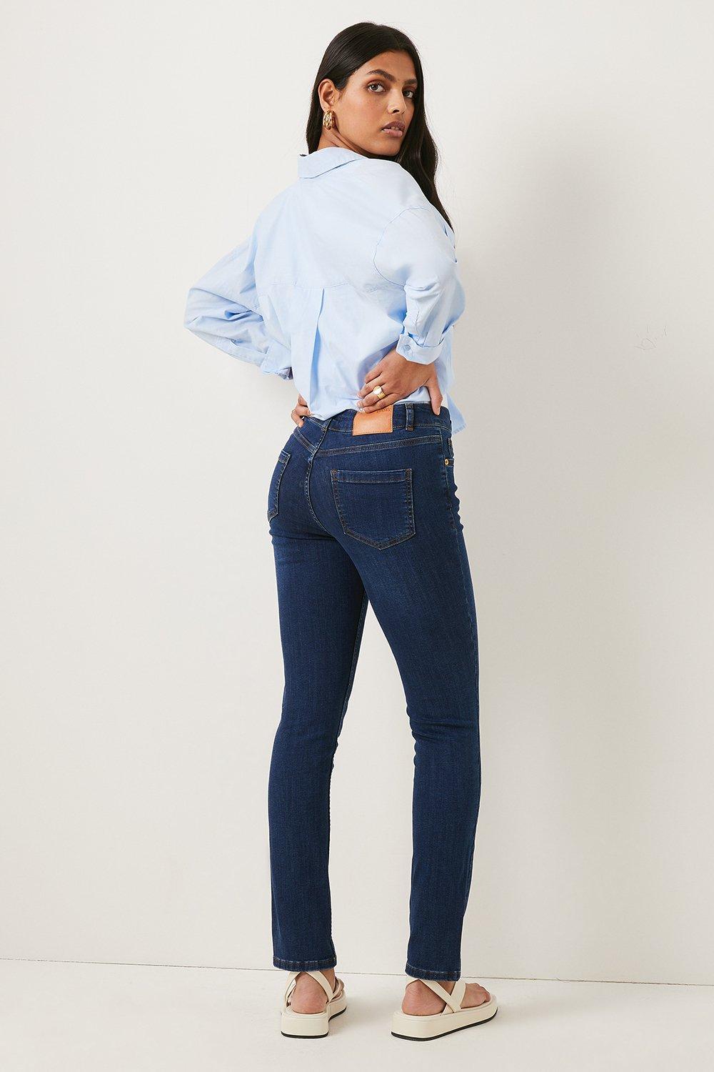 oasis cherry slim leg jeans