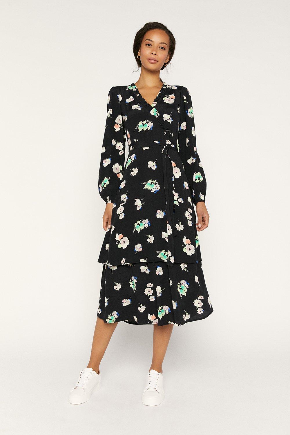 oasis flower dress