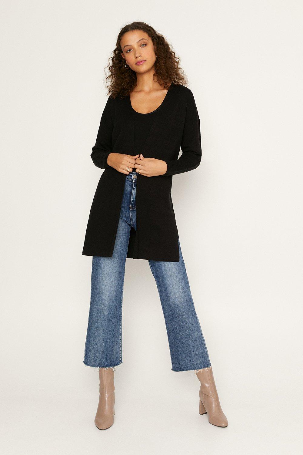 longline coatigan