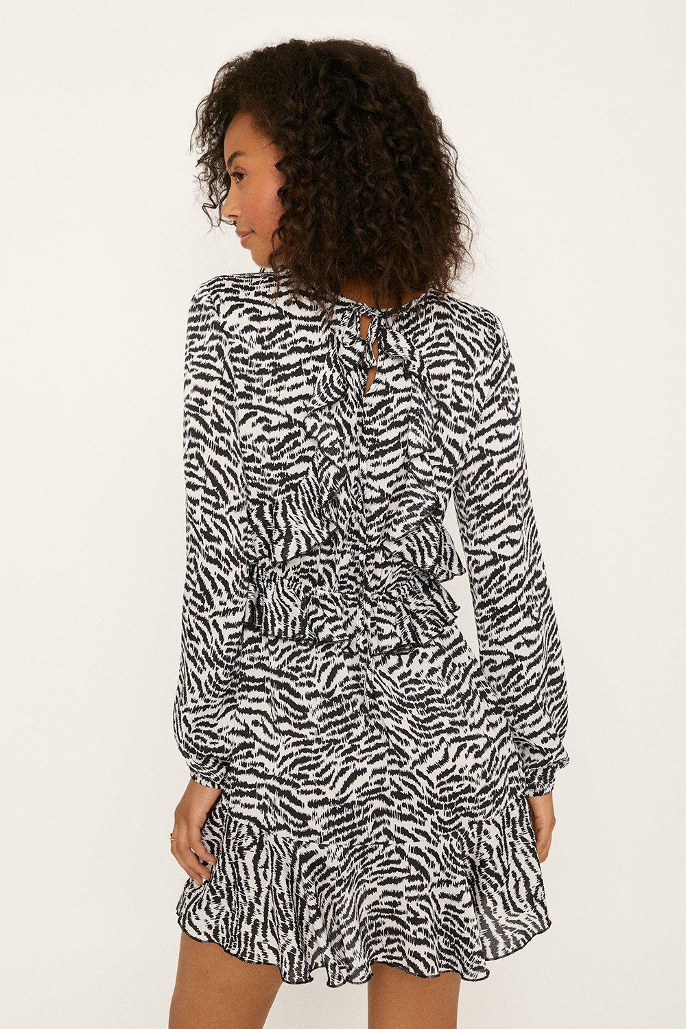 oasis zebra print dress