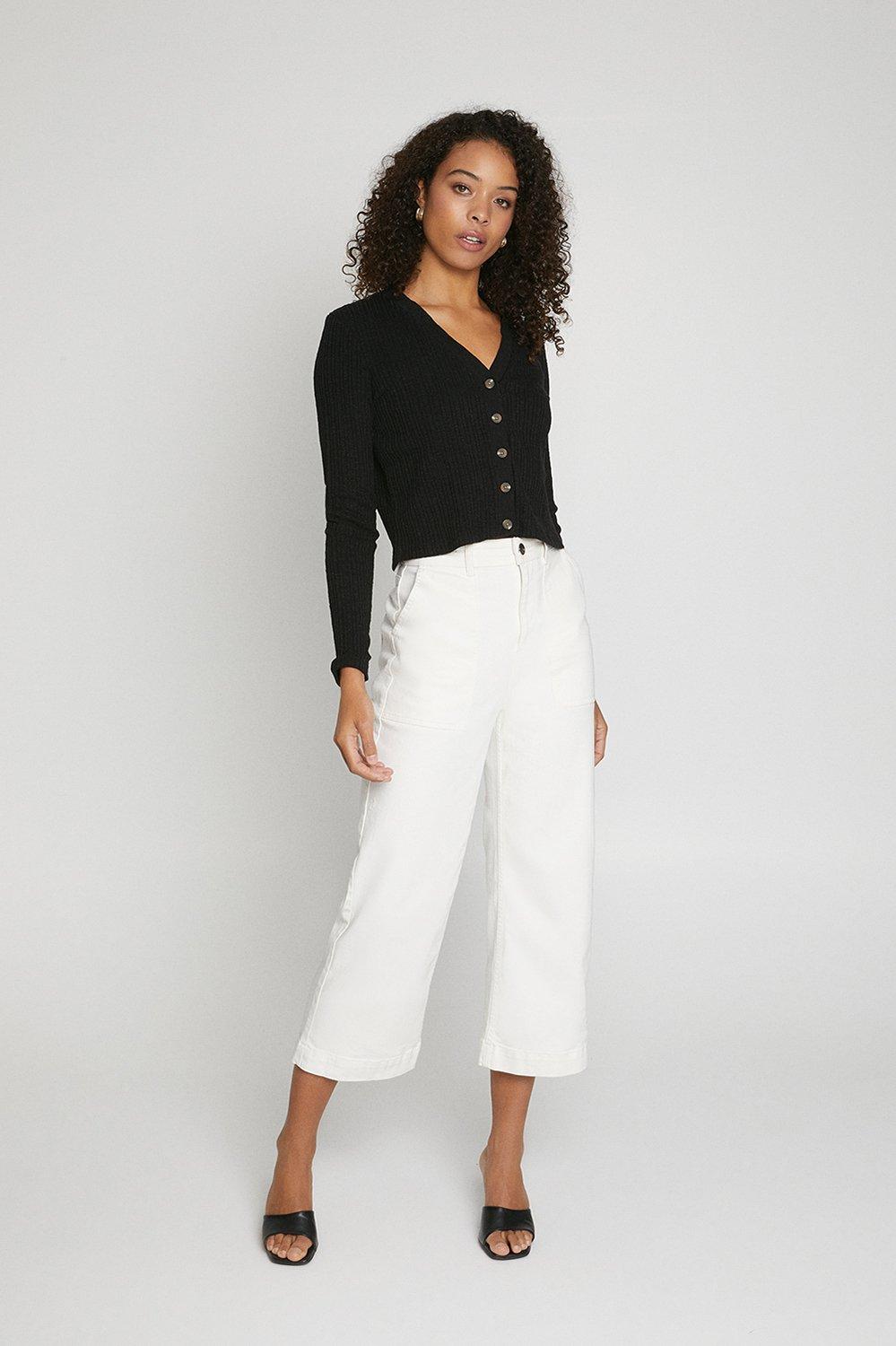 oasis ribbed cardigan