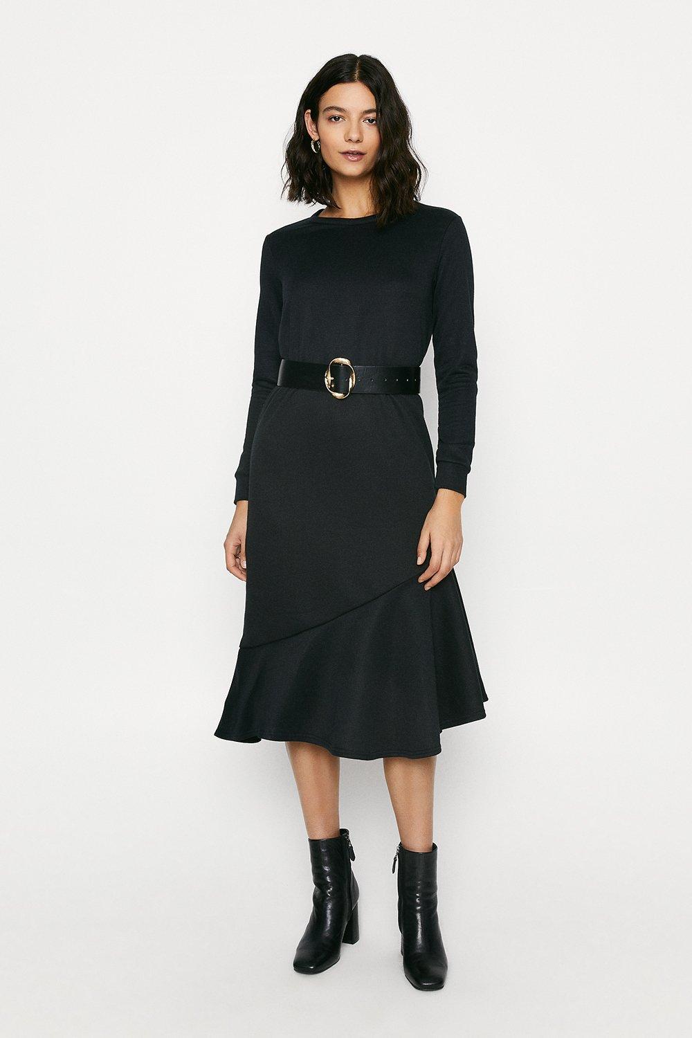 midi sweat dress