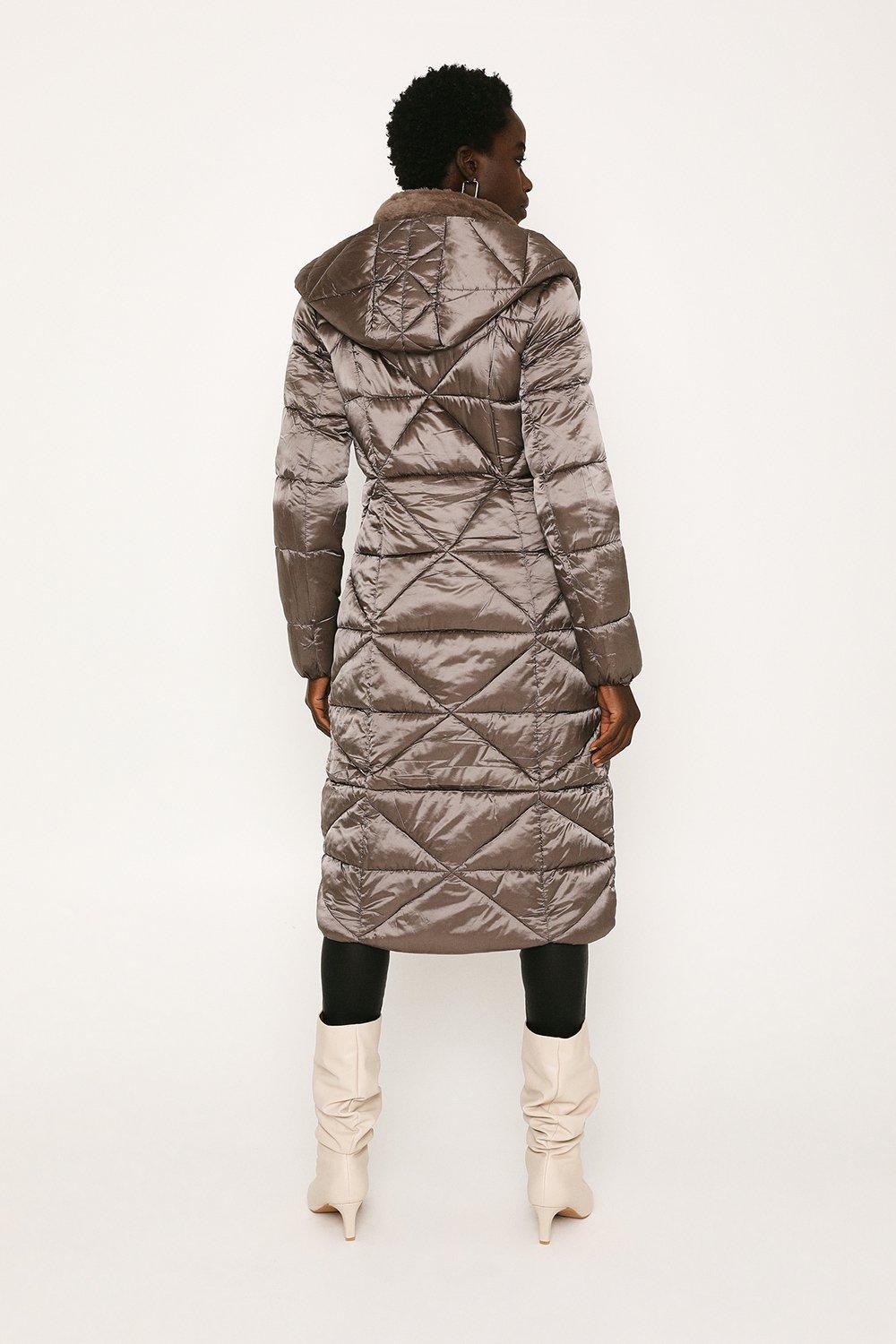 mink padded coat