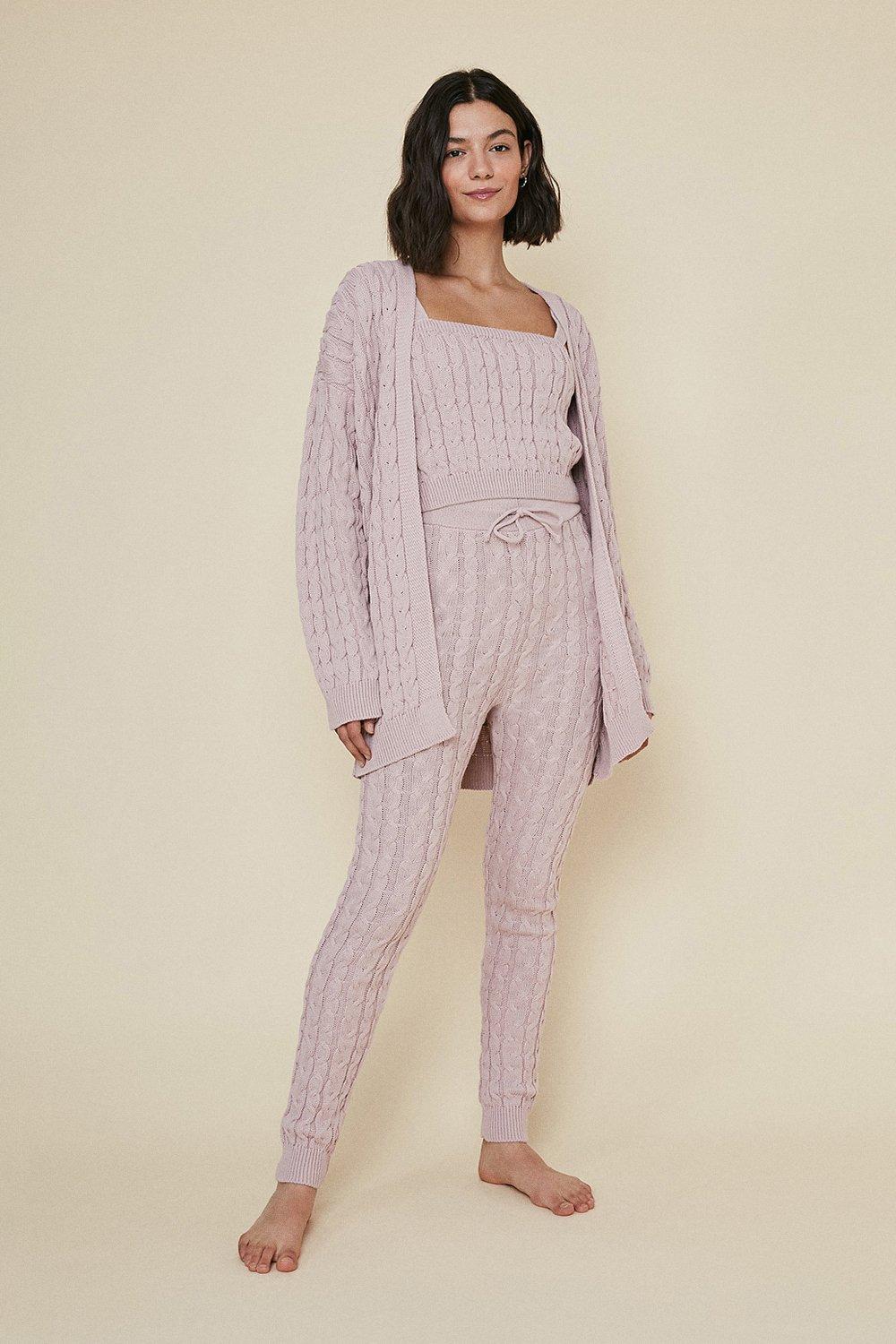 loungewear with cardigan
