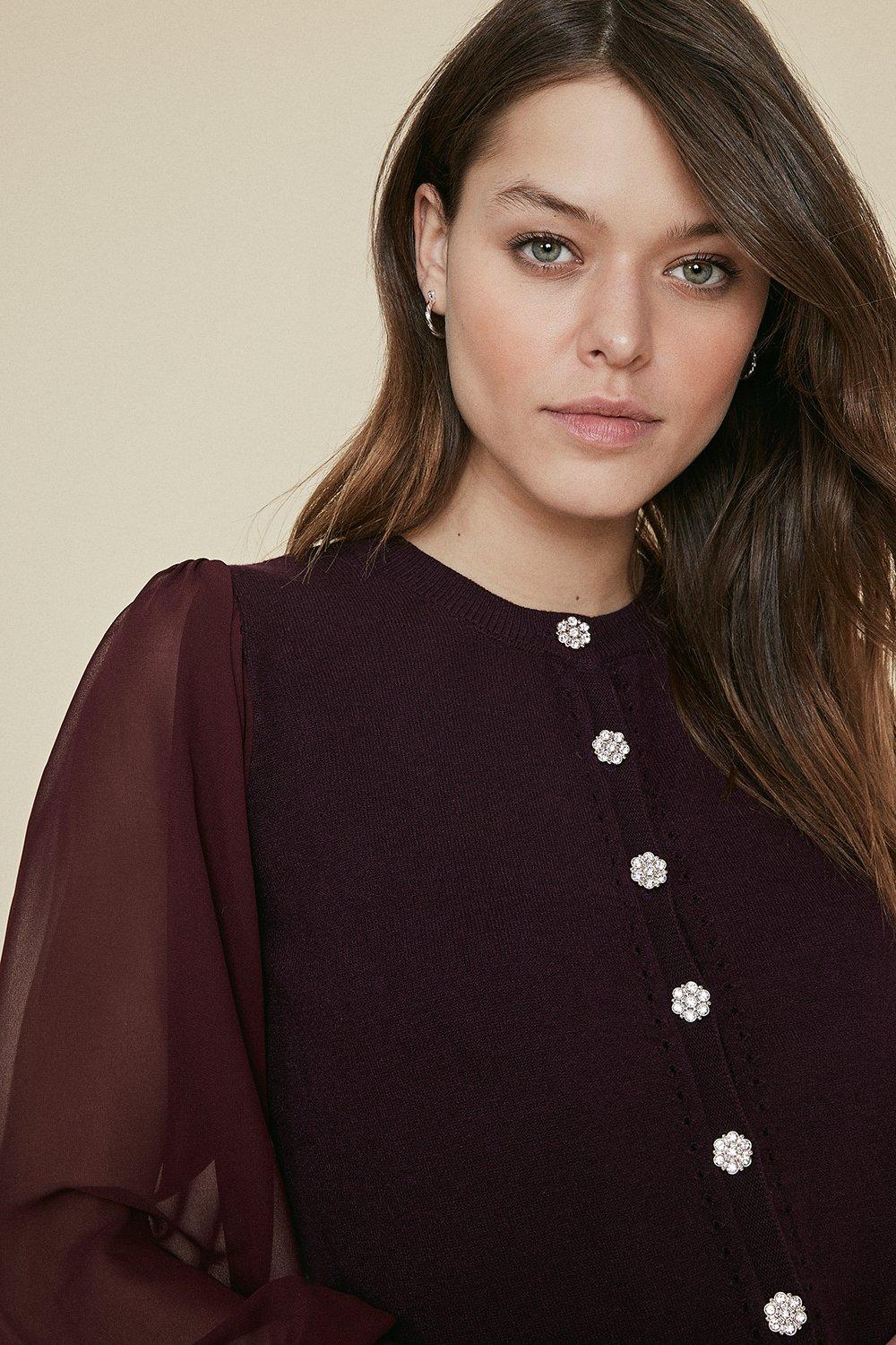 oasis black cardigan