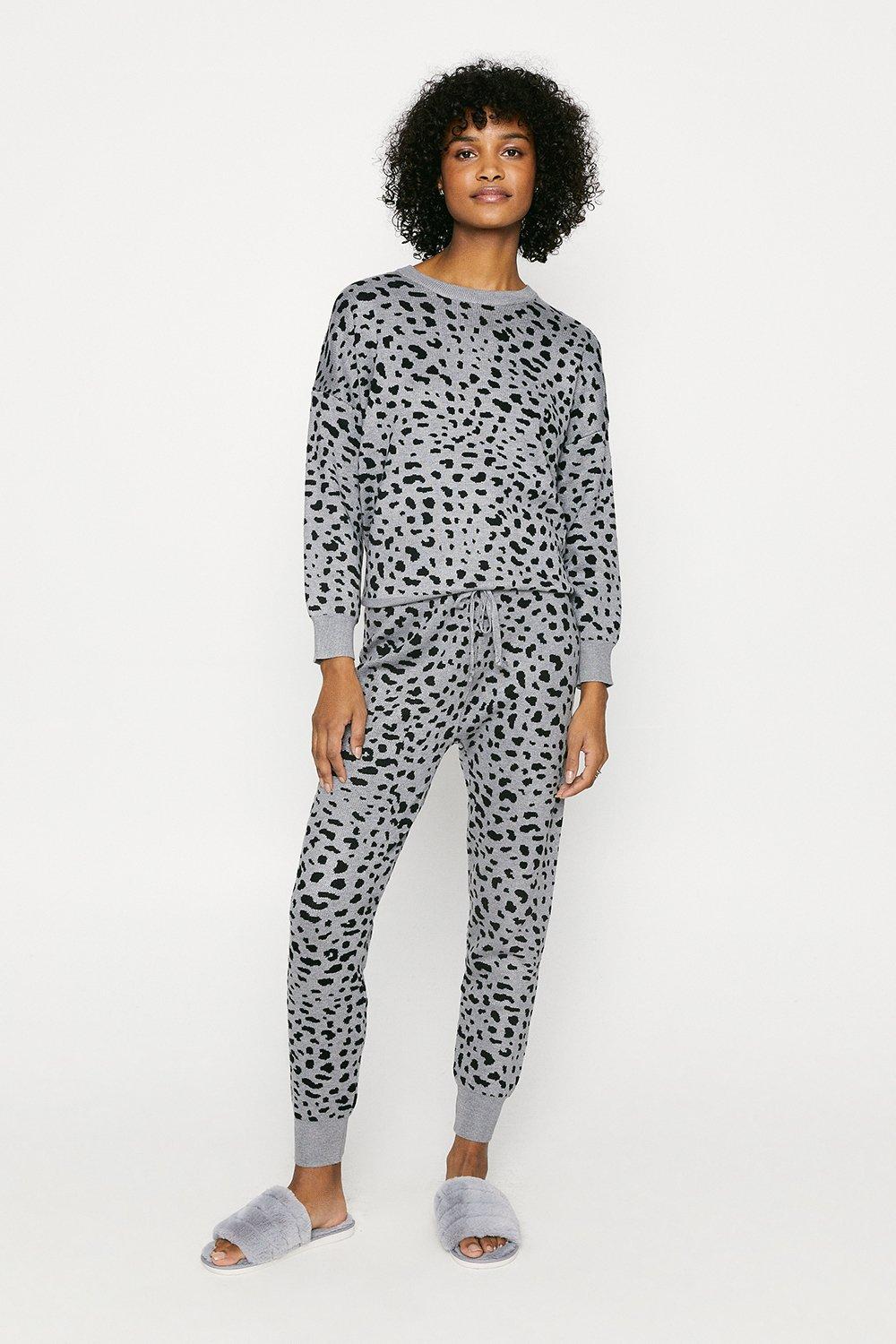 leopard print loungewear