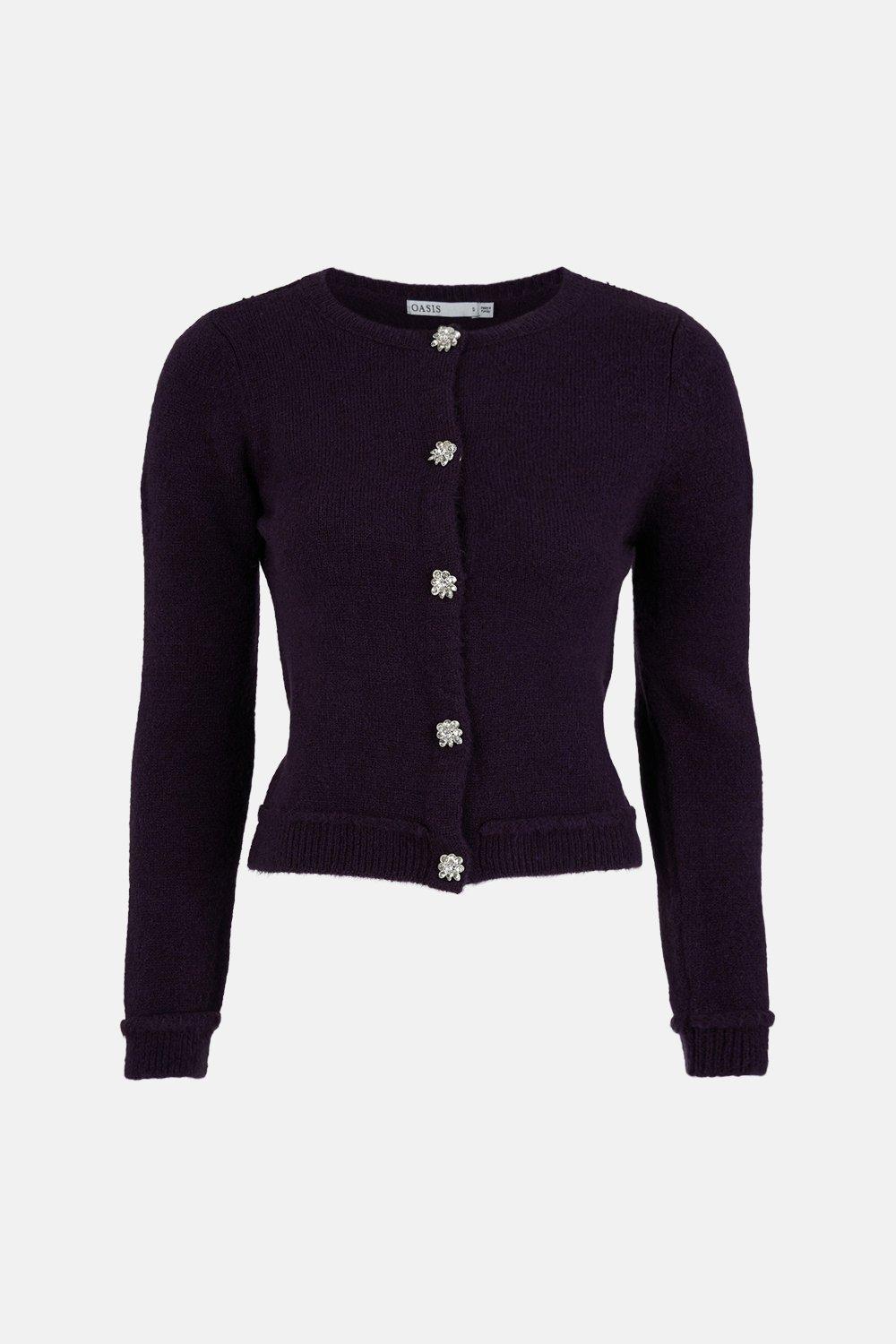 oasis black cardigan