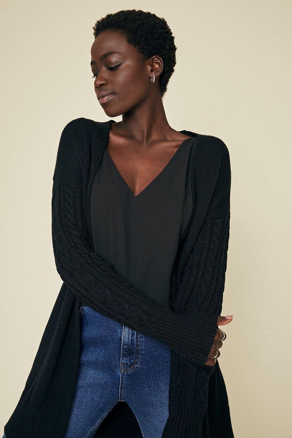 cosy knit cardigan