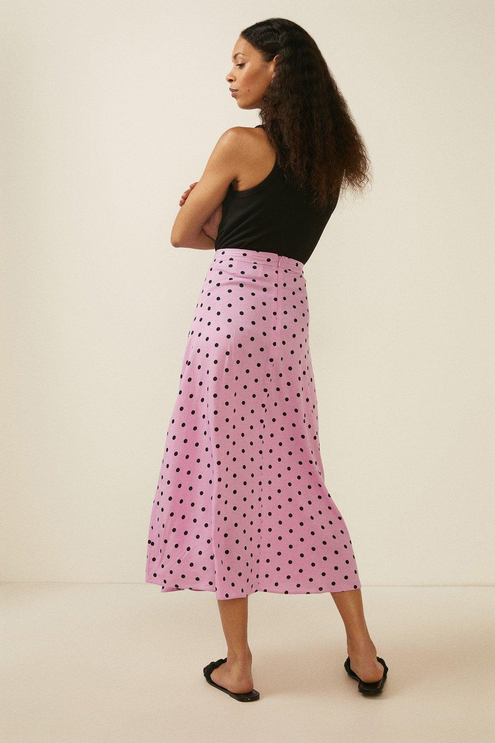 spotty skirt