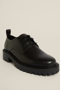 Mens Shoes Lace-ups Derby shoes Premiata Leather Ridged Sole Derby Shoes in Black for Men 