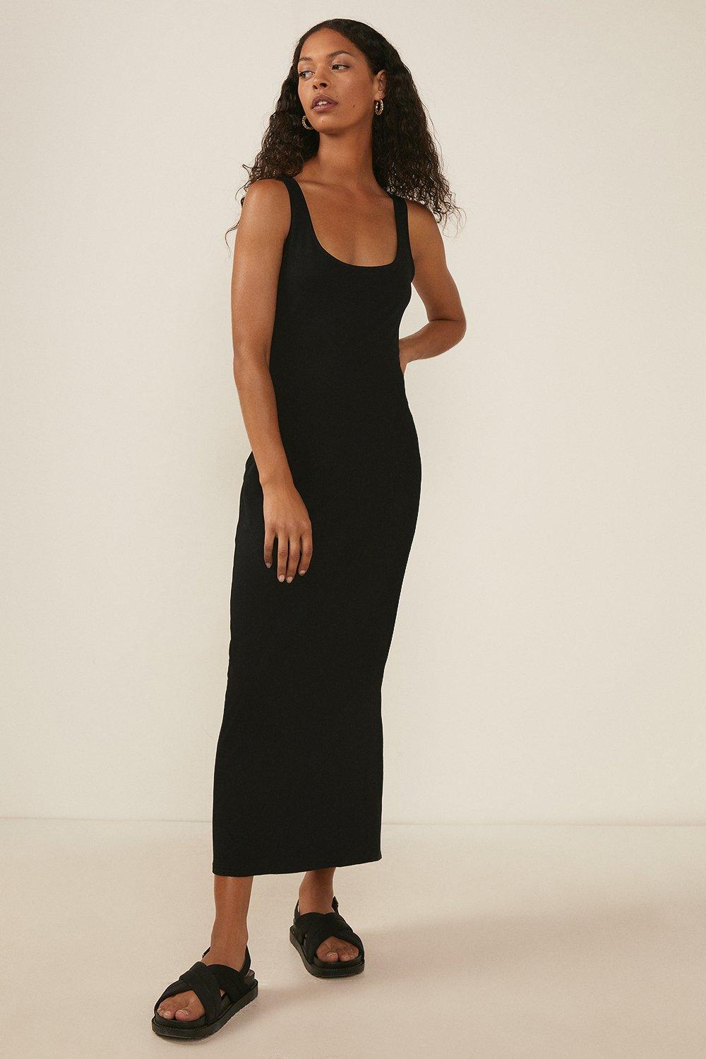 petite tank maxi dress