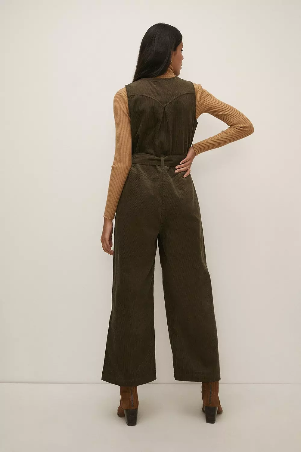 Button Through Jumpsuit