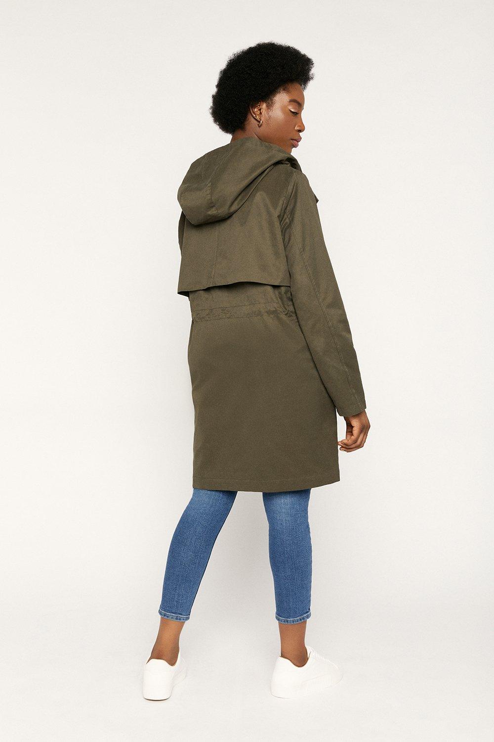 oasis lightweight parka stone
