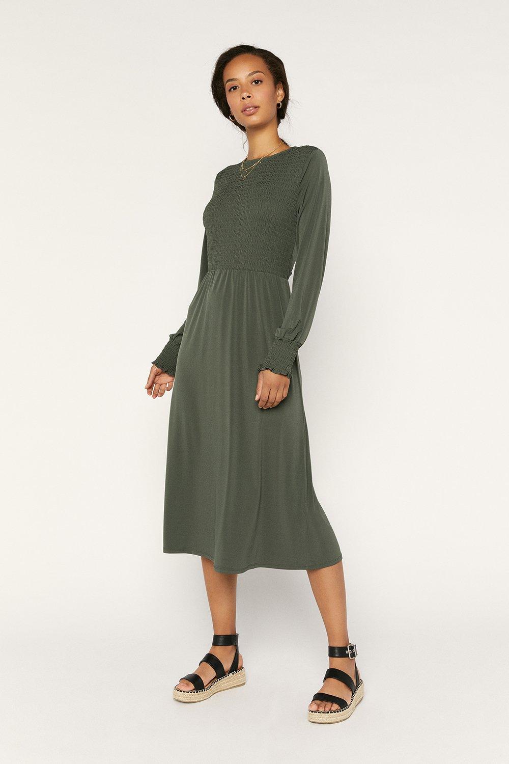 women's floral midi dress