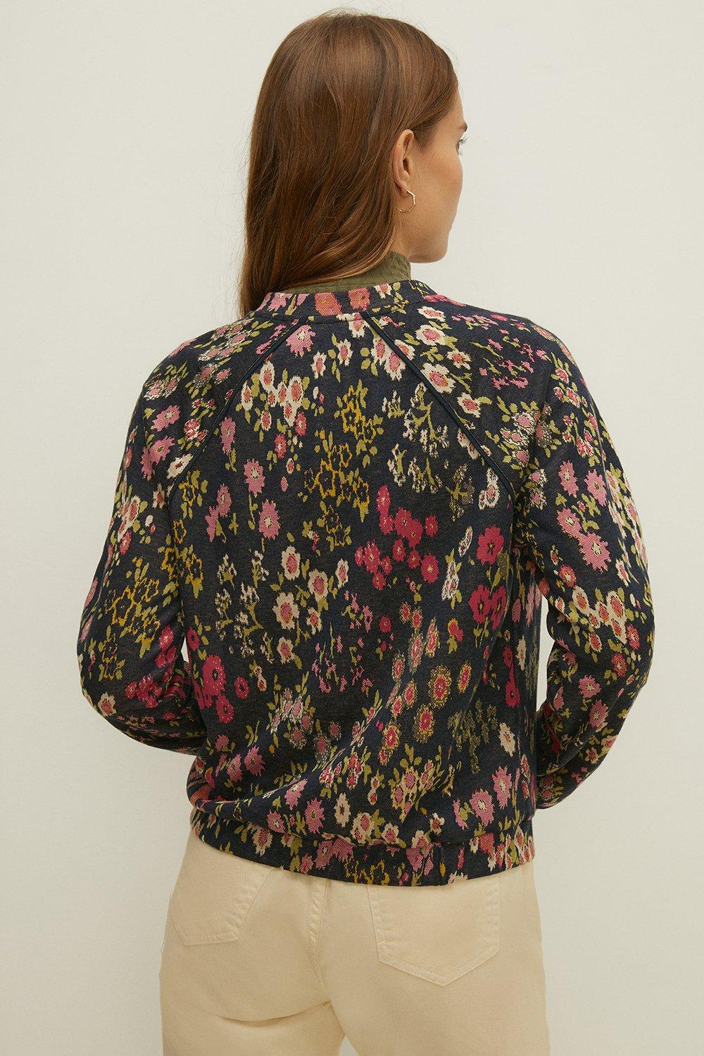 oasis floral jacket