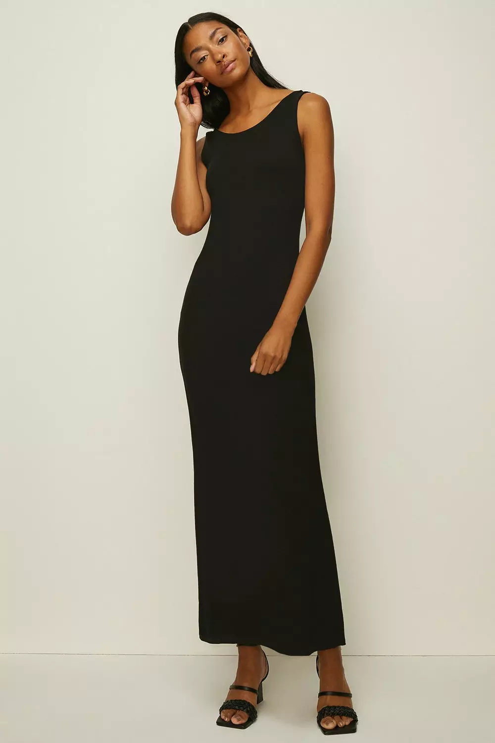 maxi sheath dress