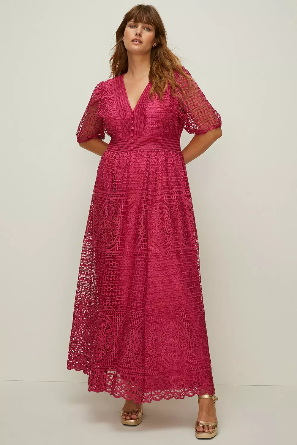 maxi plus size dresses with sleeves